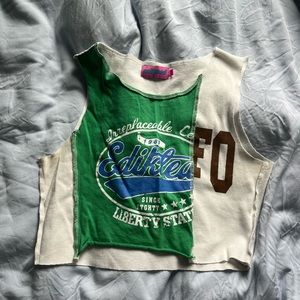 Edikted Liberty State Crop Top